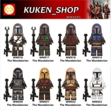 Lego Minifigures Star Wars Các Mẫu Nhân Vật Trong Seri Phim The Mandalorian WM6085