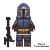 Lego Minifigures Star Wars Các Mẫu Nhân Vật Trong Seri Phim The Mandalorian WM6085