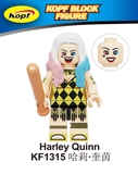 Lego Minifigures Marvel DC Các Mẫu Nhân Vật Harley Quinn Mẫu Mới Siêu Đẹp KF6113