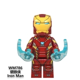 Lego Minifigures Marvel DC Các Mẫu Nhân Vật Thanos Ironman Black Panther War Machine Doctor Stranger WM6072