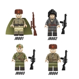 Lego Minifigures Nhân Vật Người Lính Và Sĩ Quan Quân Đội Nga Xô Viết Mẫu Mới Ra Siêu Đẹp