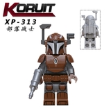 Lego Minifigures Các Mẫu Nhân Vật Mandalorian Trong Star War Phần Mới Ra Trang Bị Áo Giáp Đầy Đủ KT1041