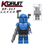 Lego Minifigures Các Mẫu Nhân Vật Mandalorian Trong Star War Phần Mới Ra Trang Bị Áo Giáp Đầy Đủ KT1041