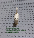 Lego Động Vật Chú Mèo Trắng Xinh Xắn NO.1057