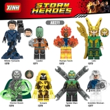 Lego Minifigures Các Mẫu Nhân Vật Marvel DC Loki Doctor Doom Fantastic Mẫu Mới Ra X0271