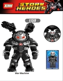 Bigfig Marvel Nhân Vật Hulkbuster War Machine Kèm Mini X1159 Mẫu Mới Ra Siêu Đẹp