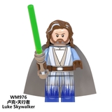 Lego Star War Minifigures Các Mẫu Nhân Vật C-3PO Ben Skywalker Tarfful Han Solo Paz Vizla Luke Obi-wan Palpatine WM6091