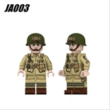 Minifigures Nhân Vật Lính Mỹ Siêu Ngầu JA003 JA004 JA005 JA006 JA007 JA008