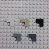 COMBO 5 Gạch Góc Trơn Dẹt 1x3  NO.165 - Phụ Kiện Tương Thích Lego 14719