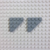 COMBO 2 Gạch 4x4 Cắt Góc 45 Độ NO.117 - Phụ Kiện Tương Thích Lego 30503