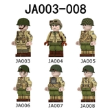 Minifigures Nhân Vật Lính Mỹ Siêu Ngầu JA003 JA004 JA005 JA006 JA007 JA008