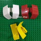 Một Cặp Part (2 Mảnh Trái Phải) Technic Tấm Chắn 4x7x4 NO.988 - Đồ Chơi Lắp Ráp Tương Thích Lego 61070 61071