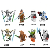 Minifigures Các Nhân Vật Trong Phim Star Wars Siêu Hot LELE C032 C033 C034