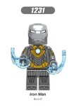 Lego Minifigures Các Mẫu Siêu Anh Hùng Iron Man Phiên Bản Mark14 Mark15 Mark16 Mark18 Mark19 Mark20 Mark21 Mark28 X0254