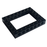Một Gạch Technic Khung Trung Tâm 6x8 NO.897 - Phụ Kiện MOC Tương Thích Lego Part 32532