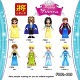 Minifigures Các Nhân Vật Trong Phim Hoạt Hình Happy Princess F002-F009