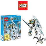 Bộ Xếp Hình Bionicle KSZ 708-2 Lắp Ráp Mô Hình Thần Băng Kopaka 97 Chi Tiết