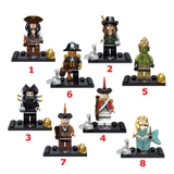 Minifigures Các Mẫu Nhân Vât Trong Cướp Biển Vùng Caribbe