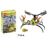 Bộ Xếp Hình Bionicle KSZ 710-4 Lắp Ráp Mô Hình Bọ Cạp Ma 107 Chi Tiết