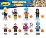 Minifigures Các Nhân Vật 7 Viên Ngọc Rồng Siêu Hot - Dragon Ball Goku KF6045
