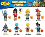 Minifigures Các Nhân Vật 7 Viên Ngọc Rồng Siêu Hot - Dragon Ball Goku Koruit KF6042