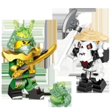 COMBO 2 Minifigures Nhân Vật Ninjago Season 12 Mẫu Mới Ra Siêu Đẹp PRCK 61058