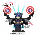 Minifigures Kopf Nhân Vật Captain America KF296
