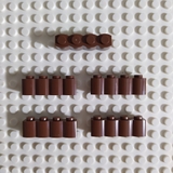 COMBO 5 Gạch 1x4 Như Hình NO.502 - Phụ Kiện MOC Tương Thích Lego 30137
