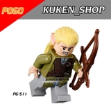 Lego Minifigures Lord Of The Ring Lính Elf - Phim Chúa Tể Những Chiếc Nhẫn PG8027