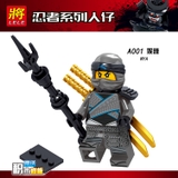 Minifigures Ninjago Các Mẫu Nhân Vật Harumi Samurai X Lya Lloyd Jay Kai Zane Cole Lele A001 A002 A003