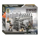 Bộ Lắp Ráp Army Lính Kèm Thùng Container Tương Thích Megablock 006B 144 Chi Tiết