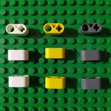 COMBO 10 Gạch Technic 1x2 Có 1 Lỗ Tròn 1 Lỗ Vuông NO.628 - Phụ Kiện MOC Tương Thích Lego 60483