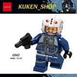Lego Minifigures Star Wars Các Mẫu Nhân Vật Troopers C041 C042 C043