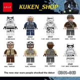 Lego Minifigures Star Wars Các Mẫu Nhân Vật Troopers C041 C042 C043