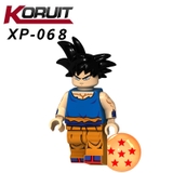 Lego Minifigures Các Mẫu Nhân Vật Trong 7 Viên Ngọc Rồng Dragon Ball Goku KT1009