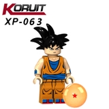 Lego Minifigures Các Mẫu Nhân Vật Trong 7 Viên Ngọc Rồng Dragon Ball Goku KT1009