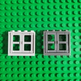 COMBO 2 Bộ Cửa Sổ Như Hình NO.663 - Phụ Kiện MOC Tương Thích Lego Part 60594