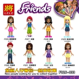 Minifigures Các Mẫu Nhân Vật Trong Lego Friends Lele F026 F033