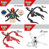 Minifigures Super Heroes Các Nhân Vật Deadpool Venom Anti-Venom Carnage EG134 EG135 EG136 EG137