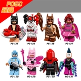 Minifigures Các Mẫu Nhân Vật Batman PG124-131