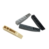 COMBO 5 Gạch Dốc Cong Đảo Ngược Kích Thước 1x6 NO.1630 - Phụ Kiện Đồ Chơi Lắp Ráp Tương Thích Part 42023