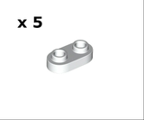 COMBO 5 Gạch 1x2 Được Làm Tròn 2 Đầu NO.1181 - Phụ Kiện Tương Thích Lego 35480