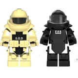 Bộ Giáp EOD Dành Cho Minifigures NO.486 - Phụ Kiện Lego Army Giáp Phá Bomb