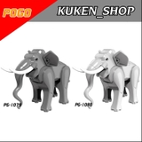 Lego BigFig Động Vật Con Voi PG1079 PG1080