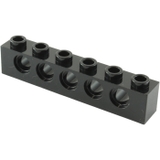 COMBO 3 Gạch Technic 1x6 Với 5 Lỗ Pin NO.1436 - Đồ Chơi Lắp Ráp Tương Thích Lego Part 3894