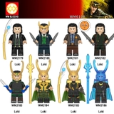 Minifigures Marvel DC Mẫu Nhân Vật Siêu Anh Hùng Loki Mẫu Siêu Đẹp WM6118