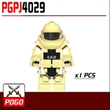 Bộ Giáp EOD Dành Cho Minifigures NO.486 - Phụ Kiện Lego Army Giáp Phá Bomb