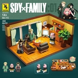 Bộ Xếp Hình Các Căn Phòng Trong Phim Spy x Family Siêu Hot 745 746 747 748 749 750