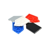 COMBO 5 Gạch Ngói 5 Cạnh 2x3 NO.666 - Phụ Kiện MOC DIY Tương Thích Lego Part 22385