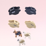 COMBO 2 Bộ Áo Giáp Cho Lực Lượng Cảnh Khuyển Chó Nghiệp Vụ - Đồ Chơi Lắp Ráp Phụ Kiện MOC Army